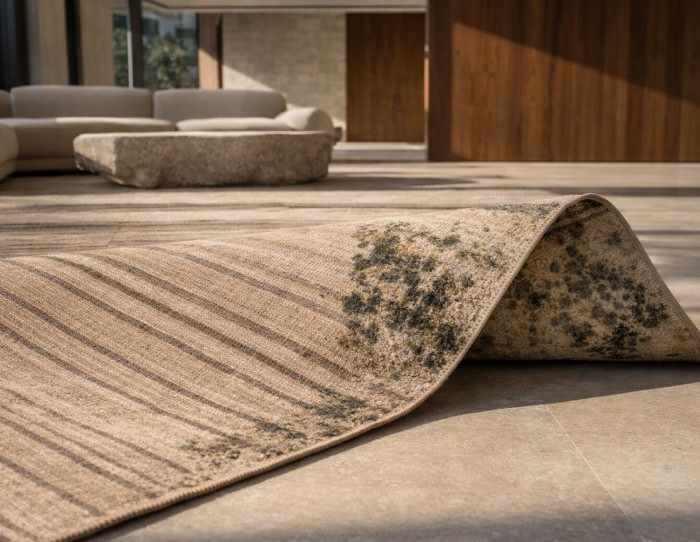 remove mold from carpet